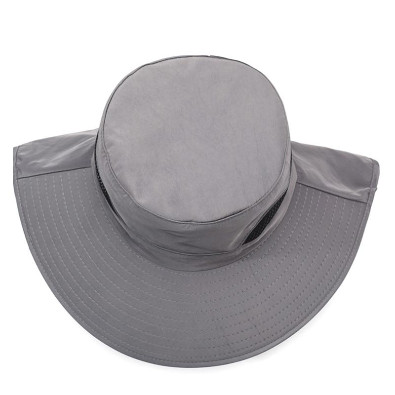 Chapeau Moustiquaire Pliable Unisexe avec Filet Caché Répulsif UV Protection Insectes Abeilles Visière Extérieure Chapeau Bob Casquette de Pêche