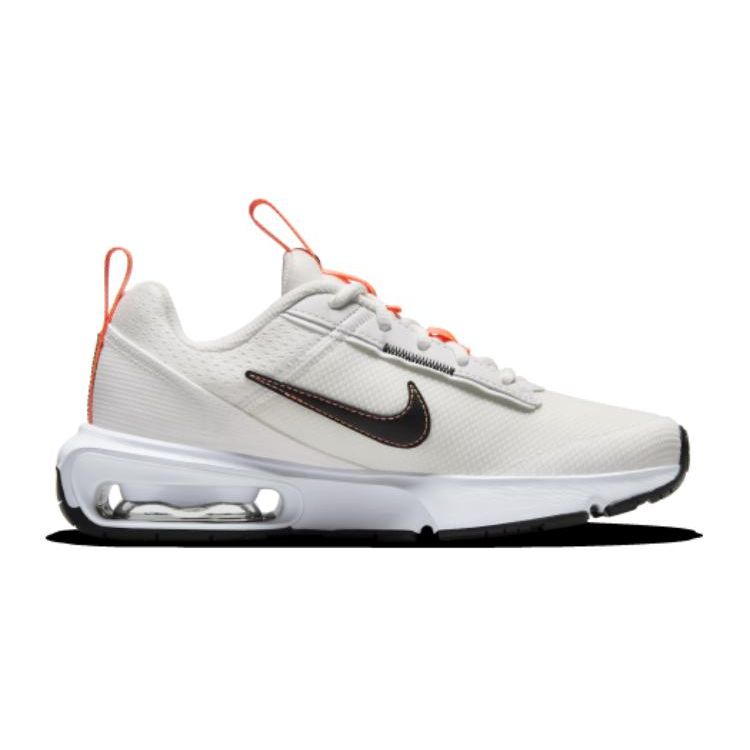 Nike Air Max Interlock Lite GS White Hyper Orange Black Kids Sneakers Cream Summit-White DH9393-105