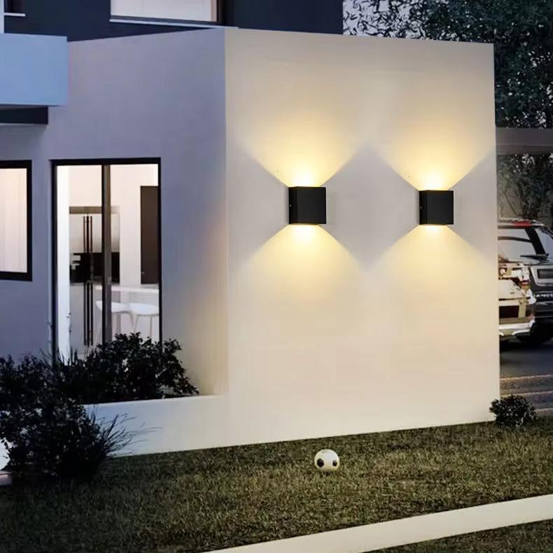 Stock Available Waterproof LED Lights Outdoor Garden up and Down Wall Lamp Outdoor Sconces Light