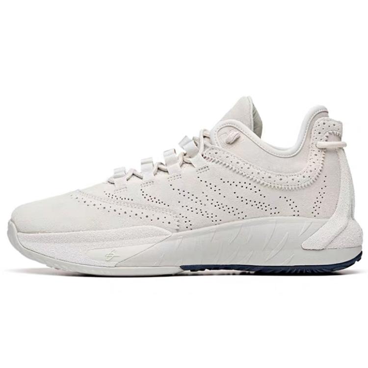 

Anta Hayward GH1 Low Cushioning Slip Resistant Abrasion Resistant Low top Basketball Shoes Men s White 112011103-10 44.5