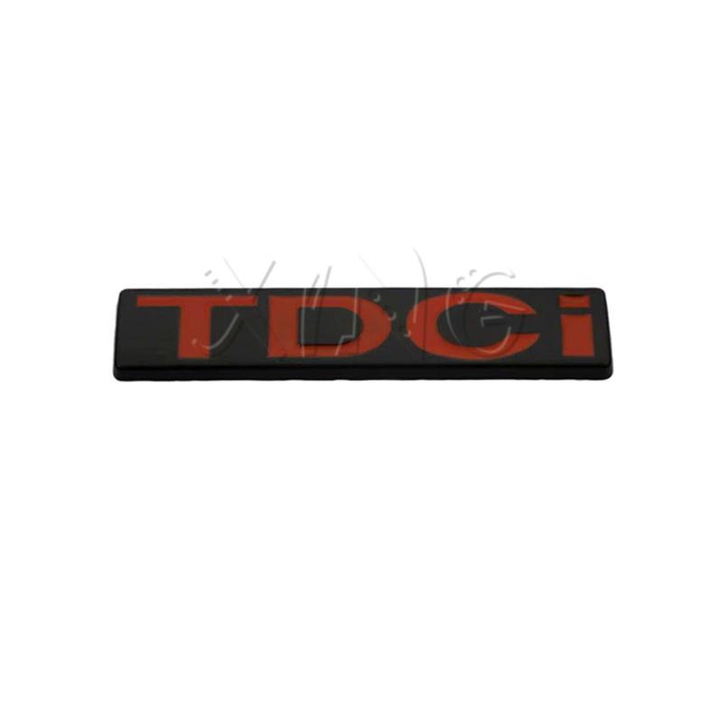 AAANN1 3D Metal TDCI Emblem for Ford Fiesta Kuga Mondeo Focus MK2 MK3 - Chrome Black Car Trunk Fender Badge Sticker