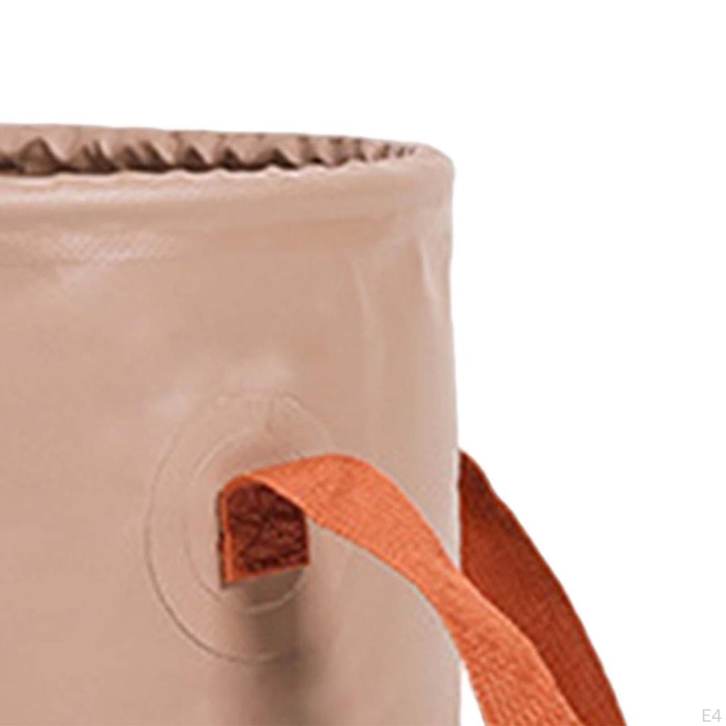 Collapsible Bucket Fishing Leakproof Waterproof Portable Water Container Foldable Wash Basin