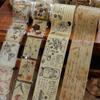 Ancient Forest Chronicle American Retro Washi Tape: Plant Sticker Decorations