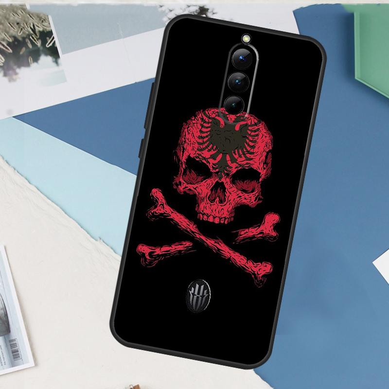 Albania Flag Case For ZTE Nubia Red Magic 11 10 9 8 8S 9S 10S Pro Plus 6 7 6S 7S Pro 5G 6R 10 Air Cover