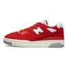 New Balance 550 Süet Paket - Takım Kırmızısı Unisex Spor Ayakkabı Beyaz Beton BB550VND