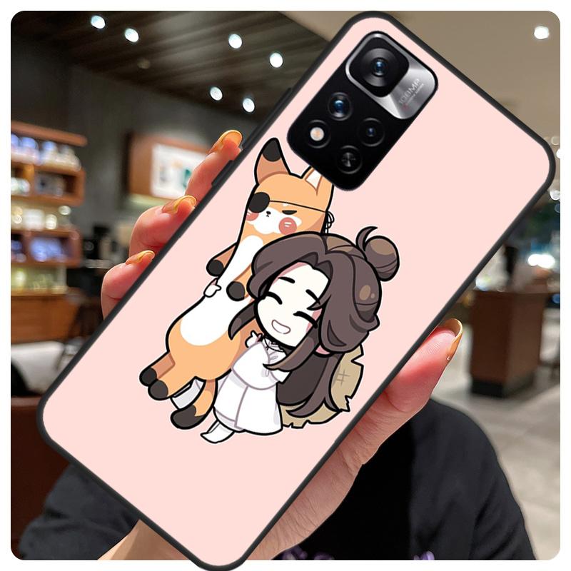 Tian Guan Ci Fu hua cheng xie lian For Redmi Note 11 Pro Case For Redmi Note 12 8 9 10 Pro 8T 9S 10S 11S 12S 12C 9C 10C Coque