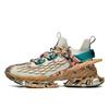 Men's Tech-Inspired Shock-Absorbing Razor Sneakers