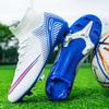 New high-top football shoes for young students, outdoor grass sports, non-slip training shoes for men and women, falcon generation