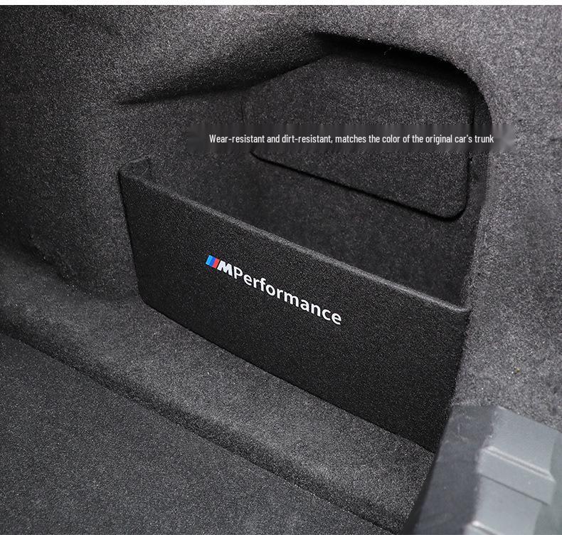 Suede Trunk Partition Storage Box for 2016-2024 BMW 7 Series