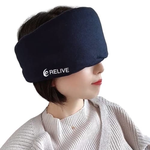 

Revive Eye Mask with Storage Bag, Light-Blocking, for a Good Night s Sleep, Revive Shirt Series