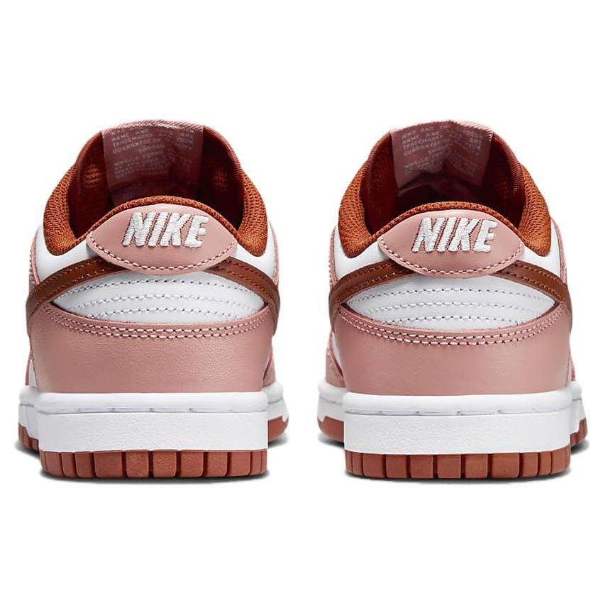 Nike Dunk Low Red Stardust Women Sneakers Rugged-Orange White FQ8876-618