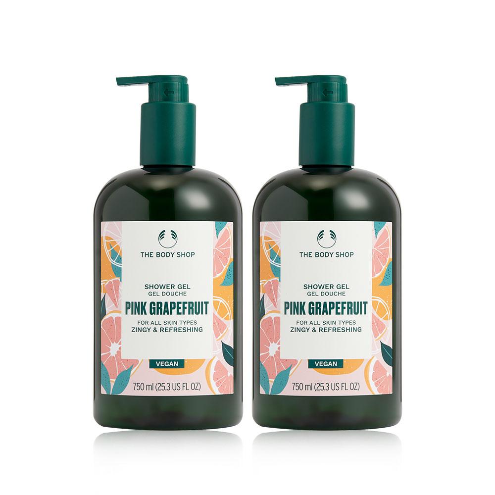 

[The Body Shop] Гель для душа Грейпфрут Розовый, Большой объем 750 мл, Набор из 2 шт.