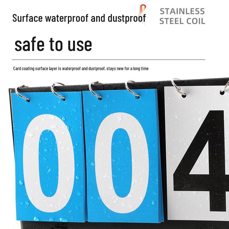 Two-Digit Basketball Flip Scoreboard