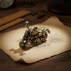 Motorcycle Figurine Metal Motorcycle Model Miniature Antique-Style Sculpture Mechanical for Collectors, Desk, Shelf