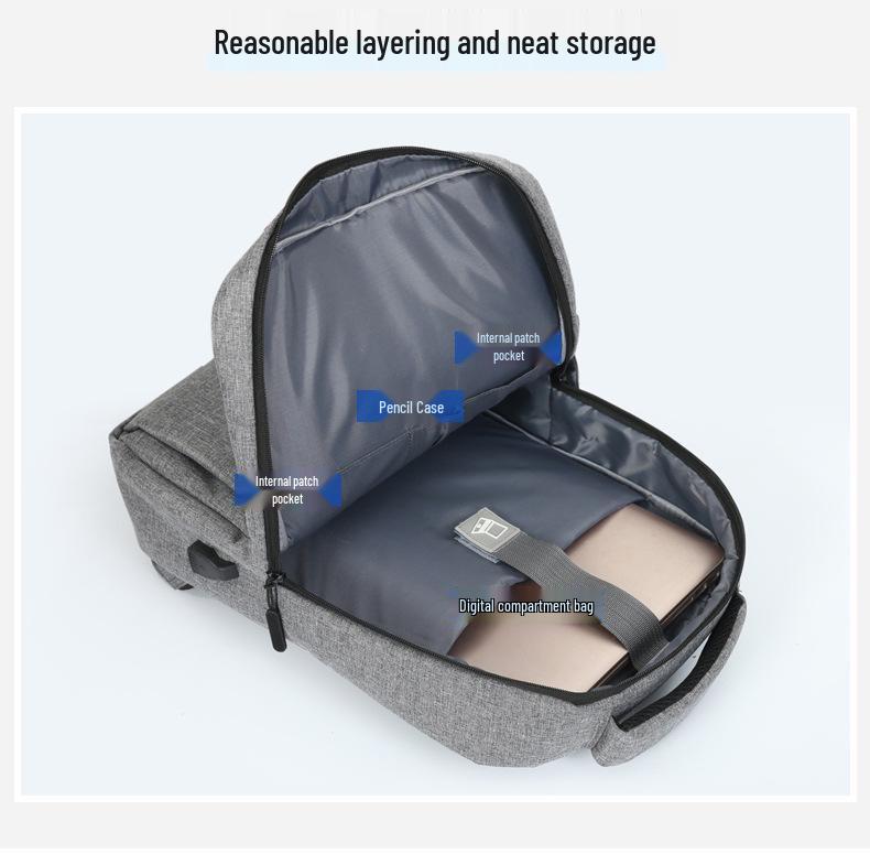 14-inch Laptop Backpack for Men & Women | Suitable for Mi, Huawei, Honor, HP, Asus | Business Computer Bag