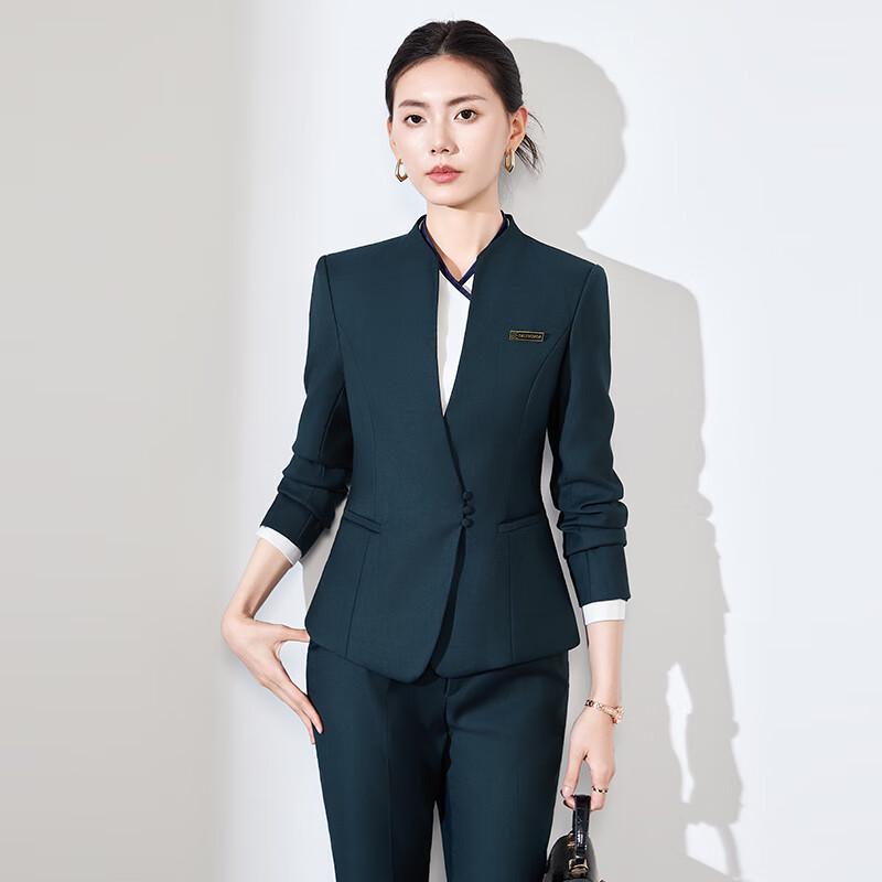 Kasey Women's Chinese Style Professional Suit Set