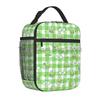Cute Frog Lunch Bag for Women Boys Girls Portable Lunch Box Reusable Cooler Tote Bag for Office Work School Picnic Beach Travel