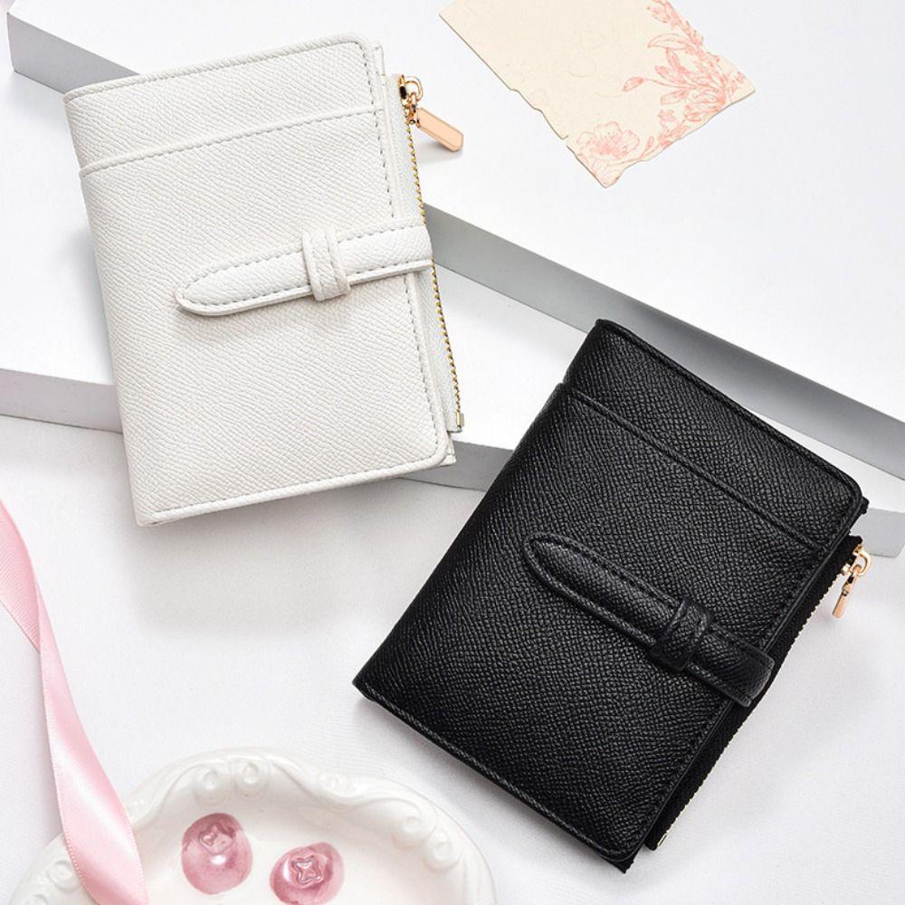 2 Folds Women's Wallet Multi-Cards Slot Small Card Bag Gift Mini Coin Pocket  Student