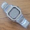 Used CASIO Watch G-SHOCK GW-M5610 Radio Tough Solar Full Metal Custom Silver