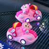 Children's Slippers Summer Girls Baby Car Shiny Light Indoor Soft Sole Non-Slip Sandals Boys Egg Cartoon Clog Shoes