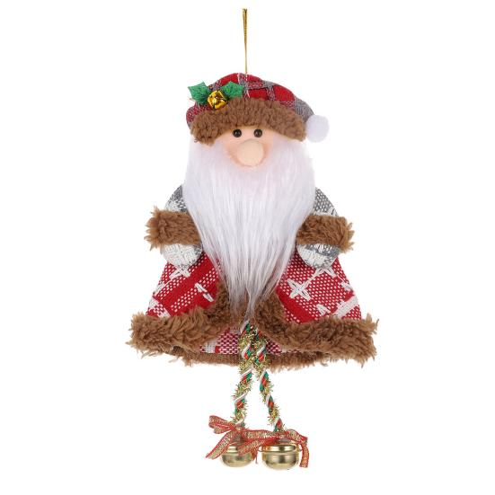 

Подвеска Санта-Клауса, практичная со шнурком, легко повесить, украшение для рождественской елки, праздничный декор для праздника Santa Claus
