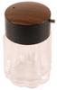 Ninomiya Crystal 69 Wood Grain Soy Sauce Dispenser Condiment (Restaurant Container)