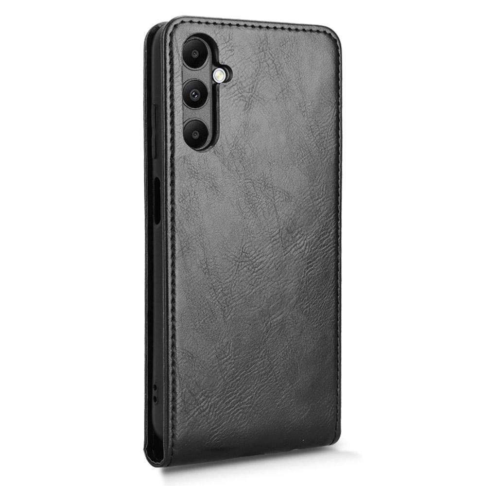 For Samsung Galaxy M14 4G/A05s 4G Case with Card Slot Magnetic Vertical Flip Leather Phone Cover