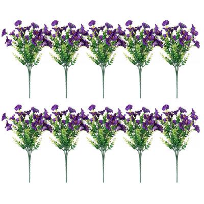 Versatile Home Decor Flowers Artificial Flowers Rose Red Silk Morning Glory Home Decor Maintenance-Free Plants