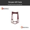 10-12 SRX Peach Wood Air Vent Frame Carbon Fiber Anti-Scratch Stickers