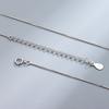 S925 Sterling Silver Gold Plated Collarbone Chain Round Beads Snake Bone Box Twisted Flower Chain Necklace Fashion Jewelry