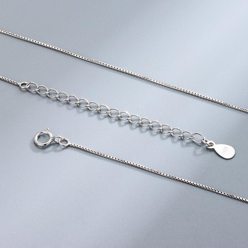 S925 Sterling Silver Gold Plated Collarbone Chain Round Beads Snake Bone Box Twisted Flower Chain Necklace Fashion Jewelry
