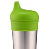 Anti-spill and anti-overflow flexible silicone duckbill sippy cup lid can be matched with any diameter cup lid. Silicone cup lid