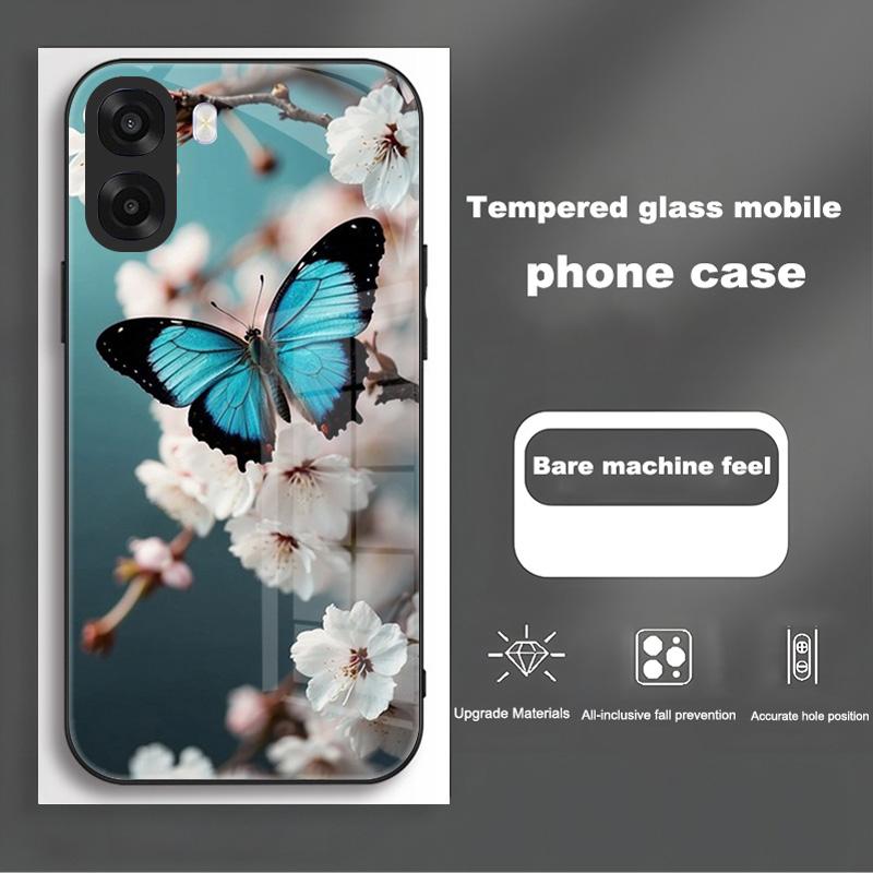 

Glass Case For OPPO A6x A6 X 4G 5G Luxury Tempered Glass Phone Cover CPH2783 CPH2819 Full Camera Protection Shockproof Funda OPPO A6x