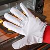 Soldering Heat Resistant Leather Safety Gloves Gauntlets Welders Supply Welding Gloves