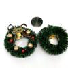 1Pc 6Cm Miniature Wreath Doll House Christmas Tree Wall Baking Decoration Dollhouse Access Children Toy Gift Kid Navidad