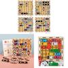 Wooden Car Parking Puzzle Toy For Kids Development And Parent Child Game