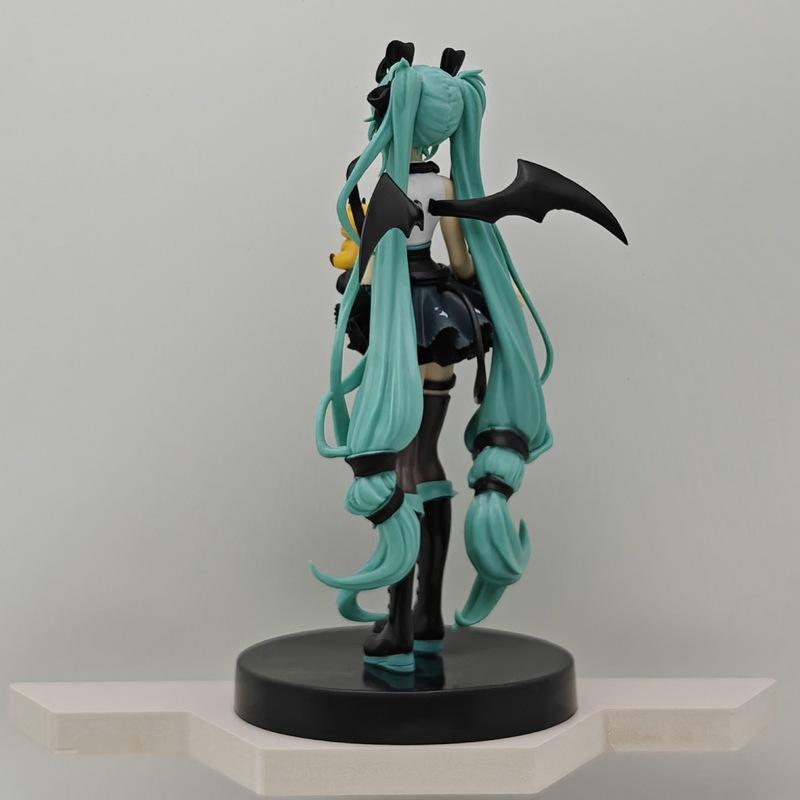Anime Hatsune Miku Little Devil Ko Action Figure Doll Trendy Toy Cute Chassis Statue Desktop Ornament Model Otaku Halloween Gift