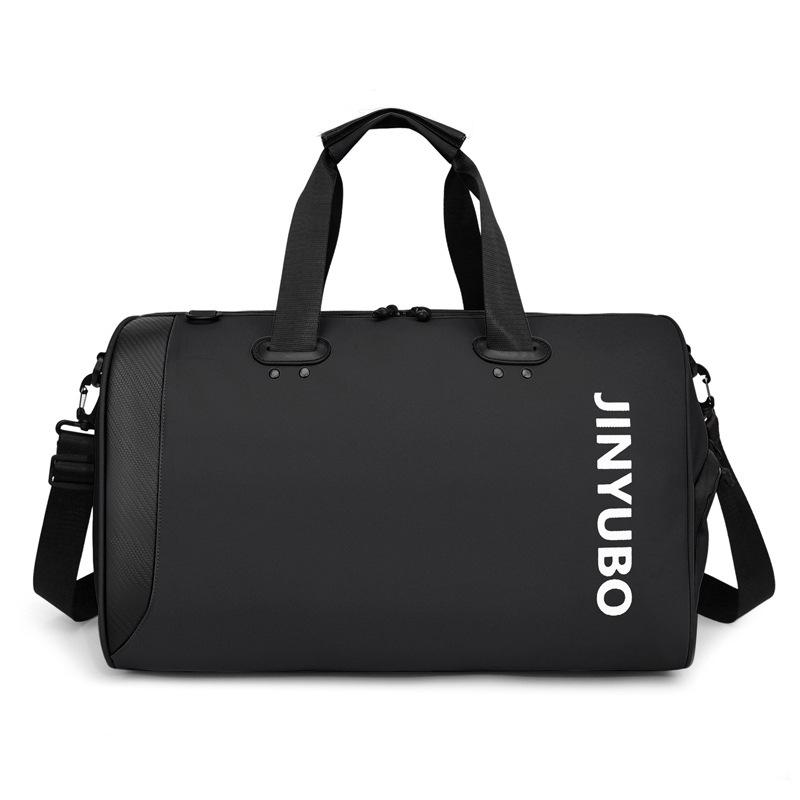 Trend Large-capacity Travel Bag Women's Short-distance Storage Duffel Bag Men's Dry and Wet Separation Sports Portable Shoulder Fitness Bag