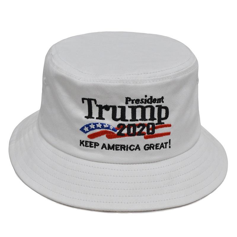 Donald President Trump 2020 Keep America Great Cap Embroidered Bucket Hat Unisex
