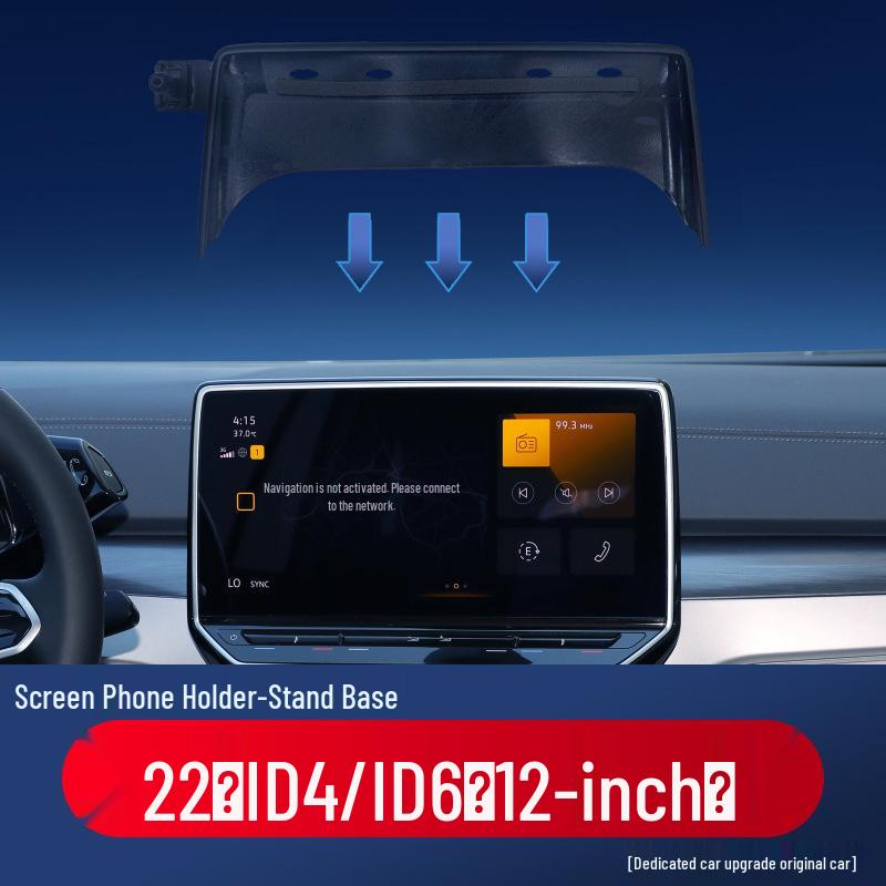 Volkswagen Compatible Screen Style Phone Holder for Teramont, Vilor, Tayron, Bora, and Lavida Models
