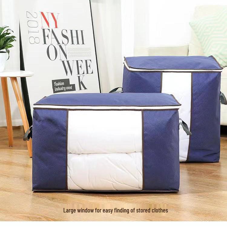 Large-Capacity Dustproof Non-Woven Fabric Clothing Storage Bag