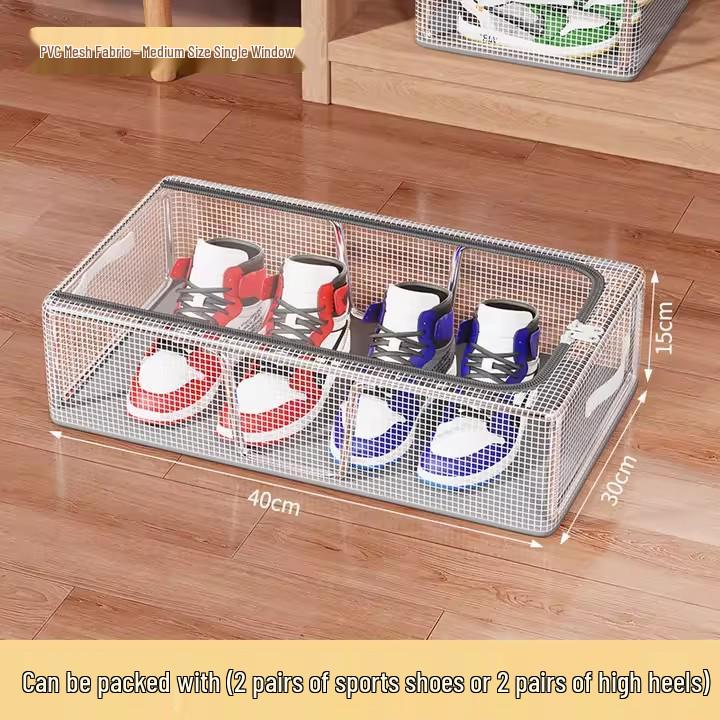 Under-Bed Oxford Cloth Storage Box for Clothes and Quilts