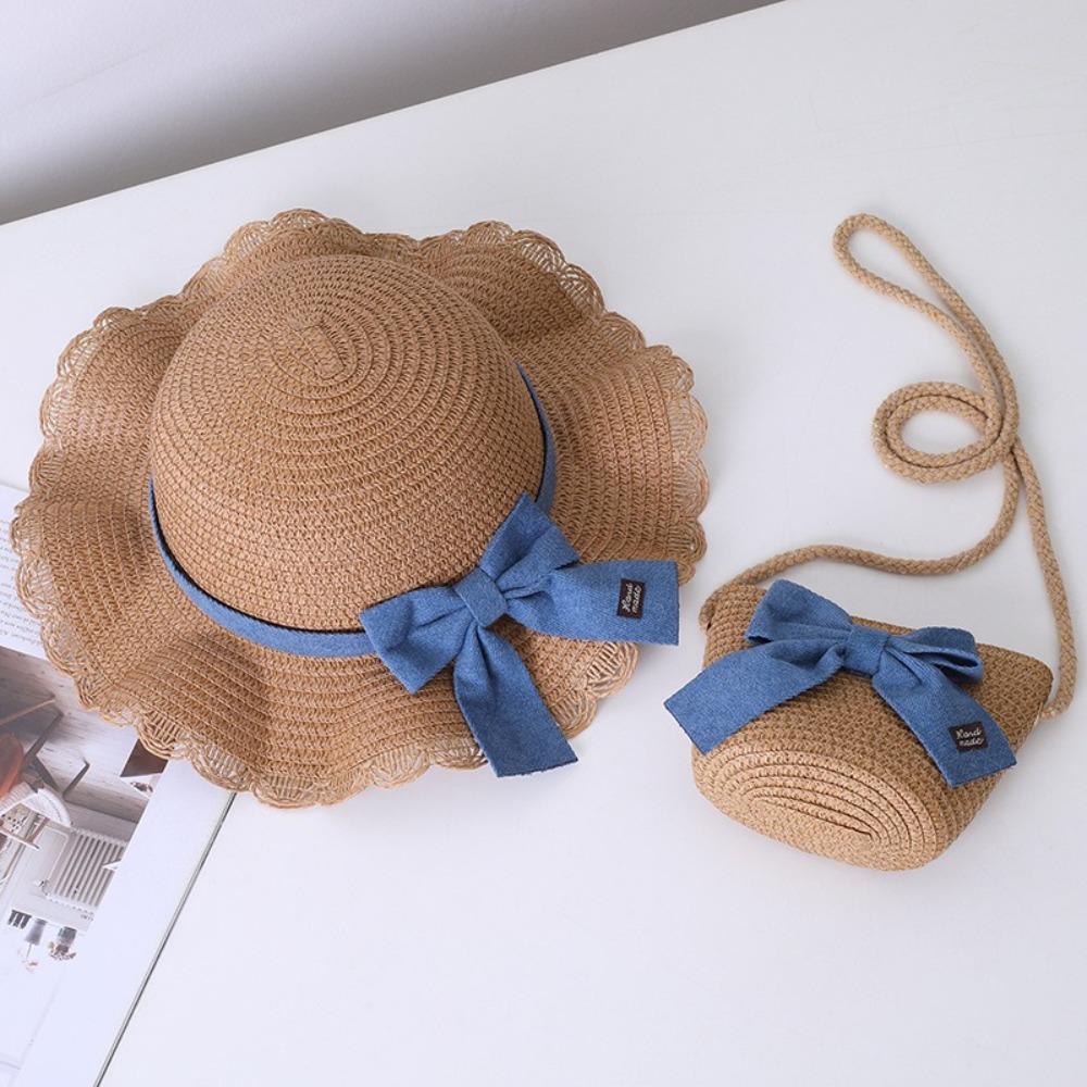 Süßer Kinder-Sonnenhut Mehrere Farben Kinder-Sonnenhut Modischer Mädchen-Sonnenhut Strand