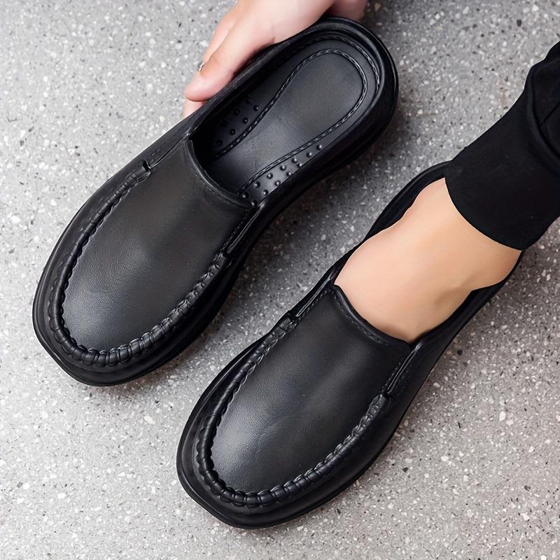 Baotou Men's Half-slipper Summer New Style Lazy Man's One-foot Sandal Men's Anti-slip Outerwear Thick-soled Casual Driving Shoes