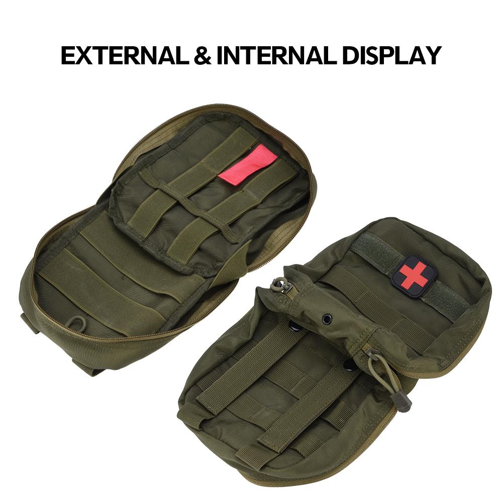 Elsősegélynyújtó orvosi táska hátizsák utazási kemping kerékpározáshoz