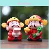 Wealth God Pvc Collectible Figurine New Year Gift For Festive Home Decor And Kids Play