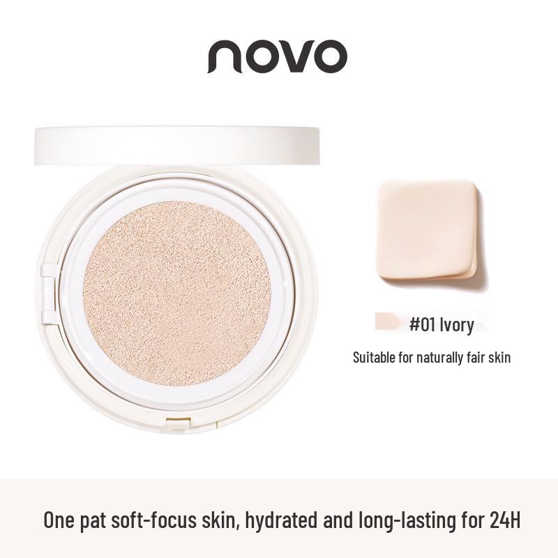 

New Ying Tou Cushion Cream: Light, delicate powder with natural hydration, preventing clumps. Ideal for students.