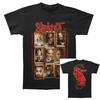 Photo SLIPKNOT T-shirt de groupe style Gothique Coton T-shirt Graphique Hommes Femmes Été Streetwear Surdimensionné Harajuku Hip-Hop Décontracté Manches Courtes Unisexe