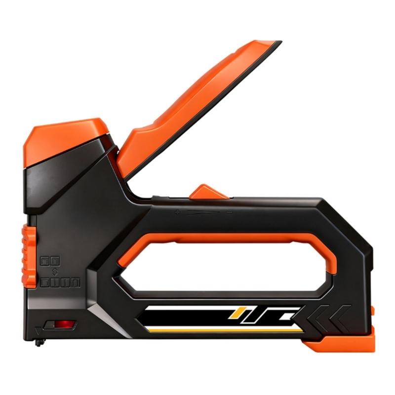 

Manual Nail Guns Stapler Tool with 6 in 1 Compatibility for Staple Brads and Door Nails Ergonomic Handle Quick Loading System Steel Construction 1