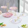 3 layer Design Branch-shaped Dessert Holder Easy to Clean Snacks StorageTray  Living Room